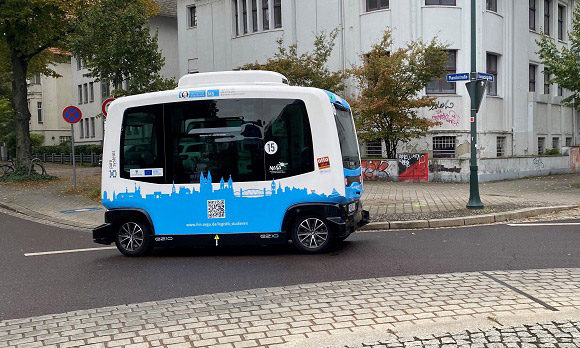 Autonom fahrendes Fahrzeug im Projekt der OVGU
